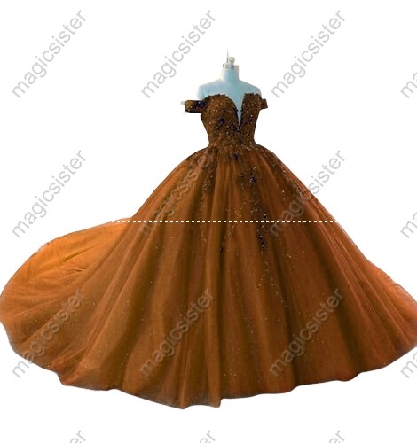 Factory Wholesale Sparkly Hotselling Customed Make Quinceanera Dress