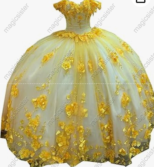 Luxury Factory Wholesale 3D Flower Quinceanera Dress