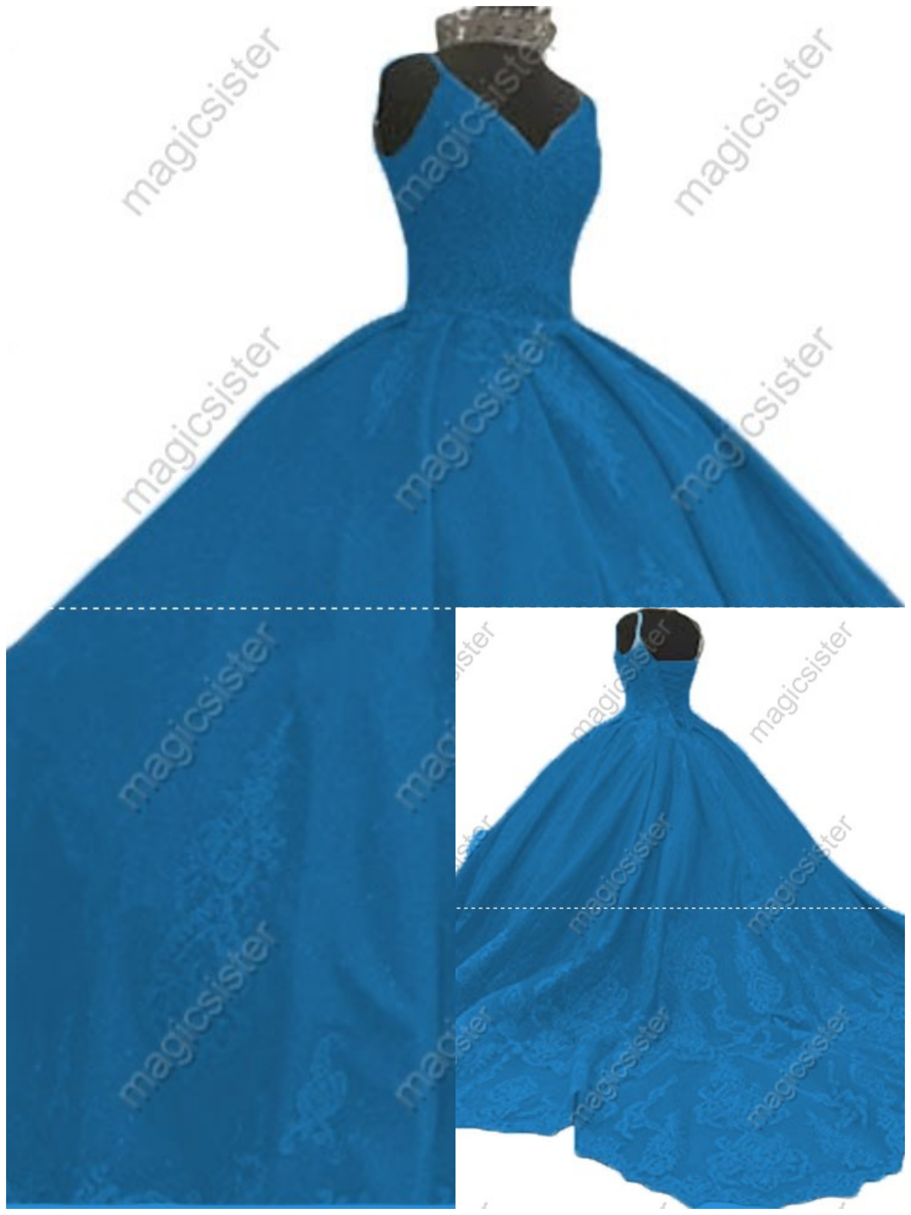Factory Wholesale Fashionable Sequins Quinceanera Dress