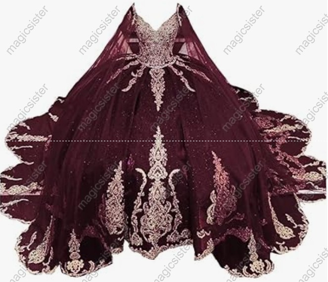 Factory Wholesale Fashionable Sequins Quinceanera Dress