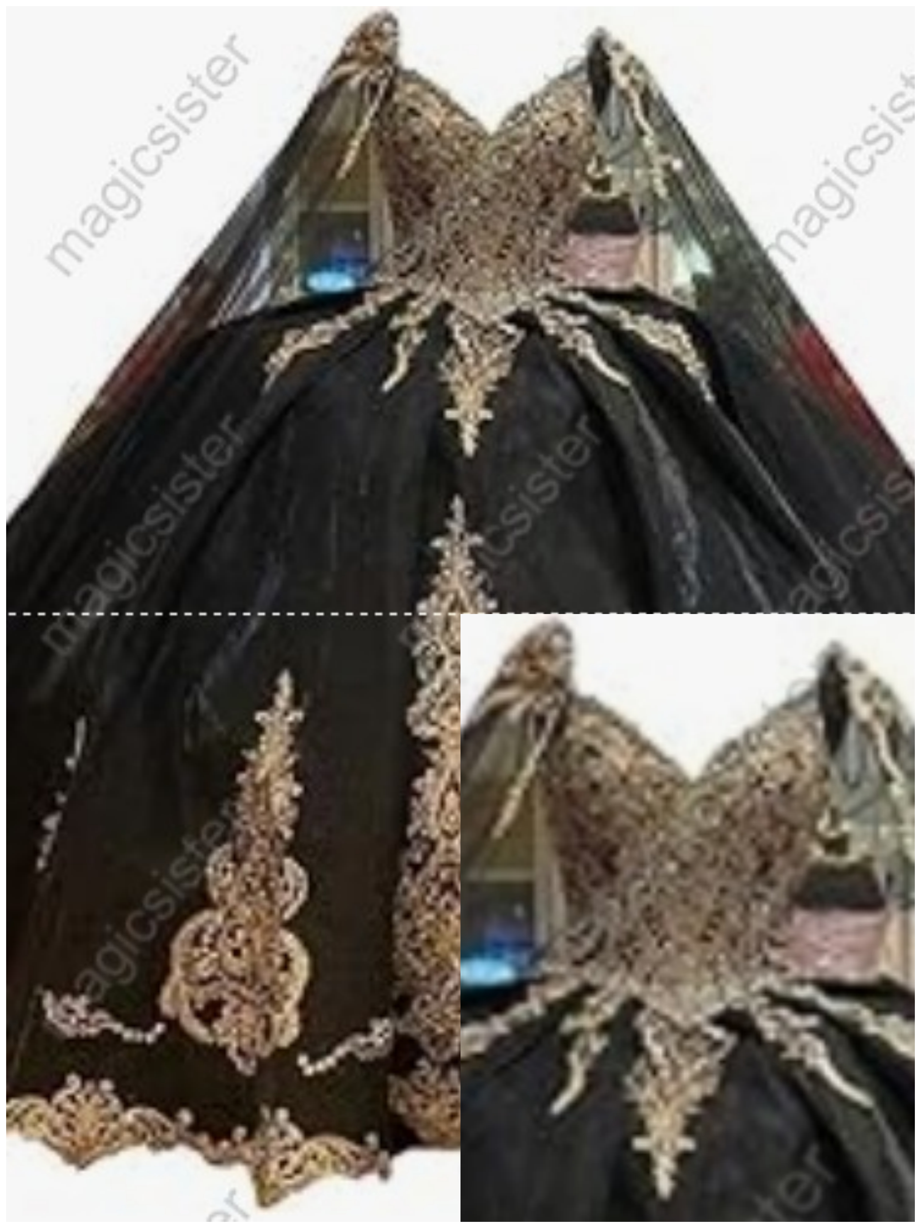 Factory Wholesale Fashionable Sequins Quinceanera Dress
