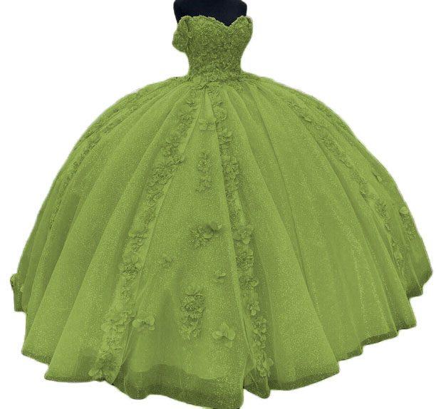 Sage Factory wholesale lace applique quinceanera dress