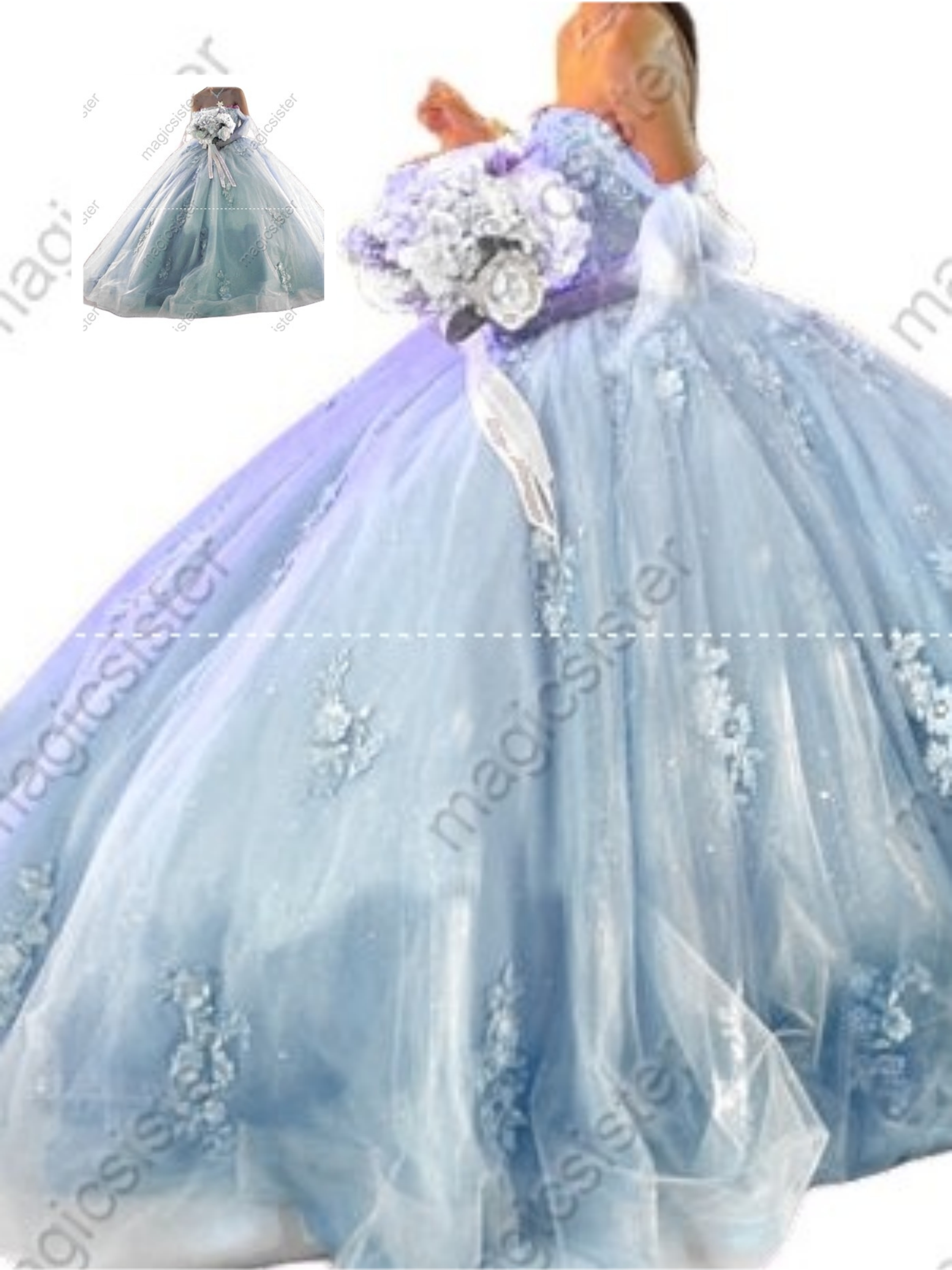 Hot Selling Factory Wholesale Quinceanera Dress