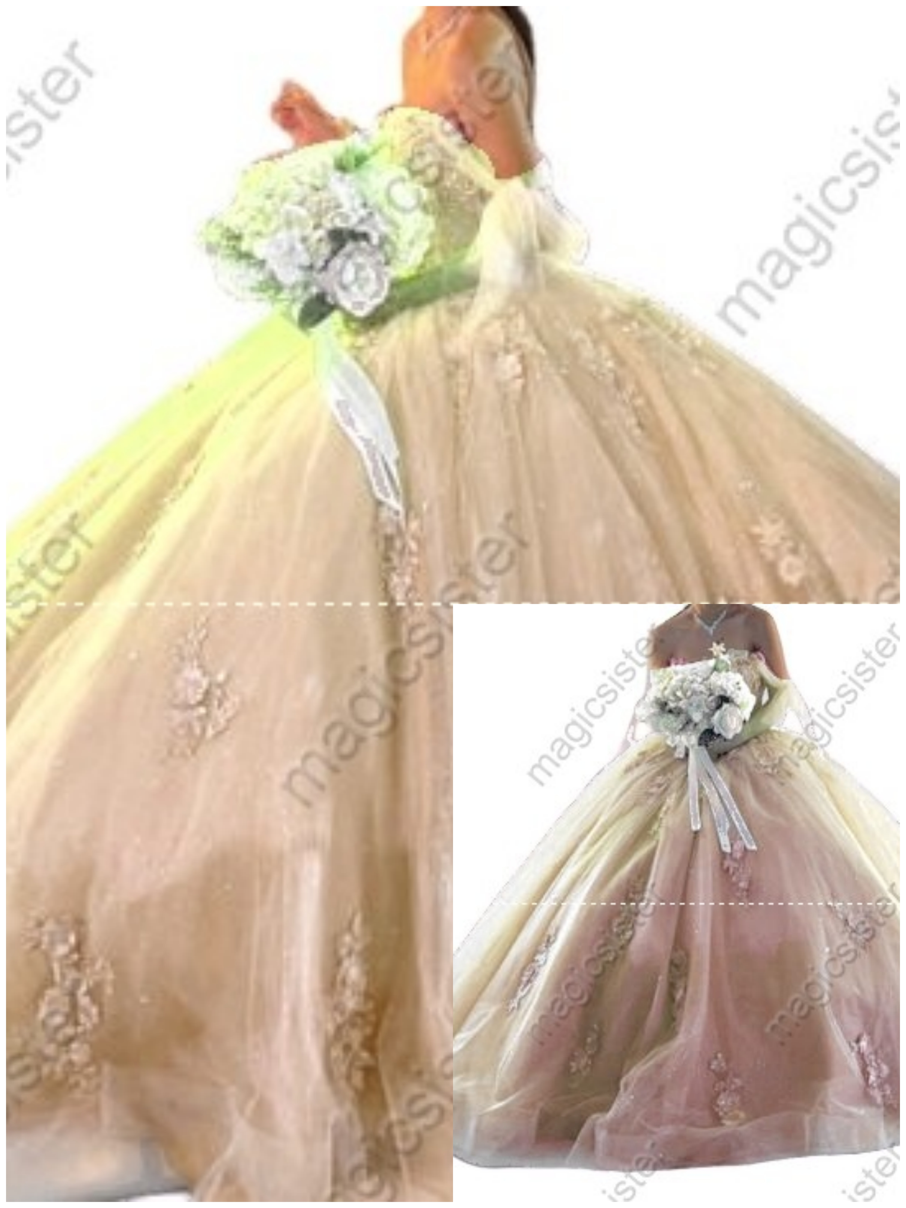 Hot Selling Factory Wholesale Quinceanera Dress