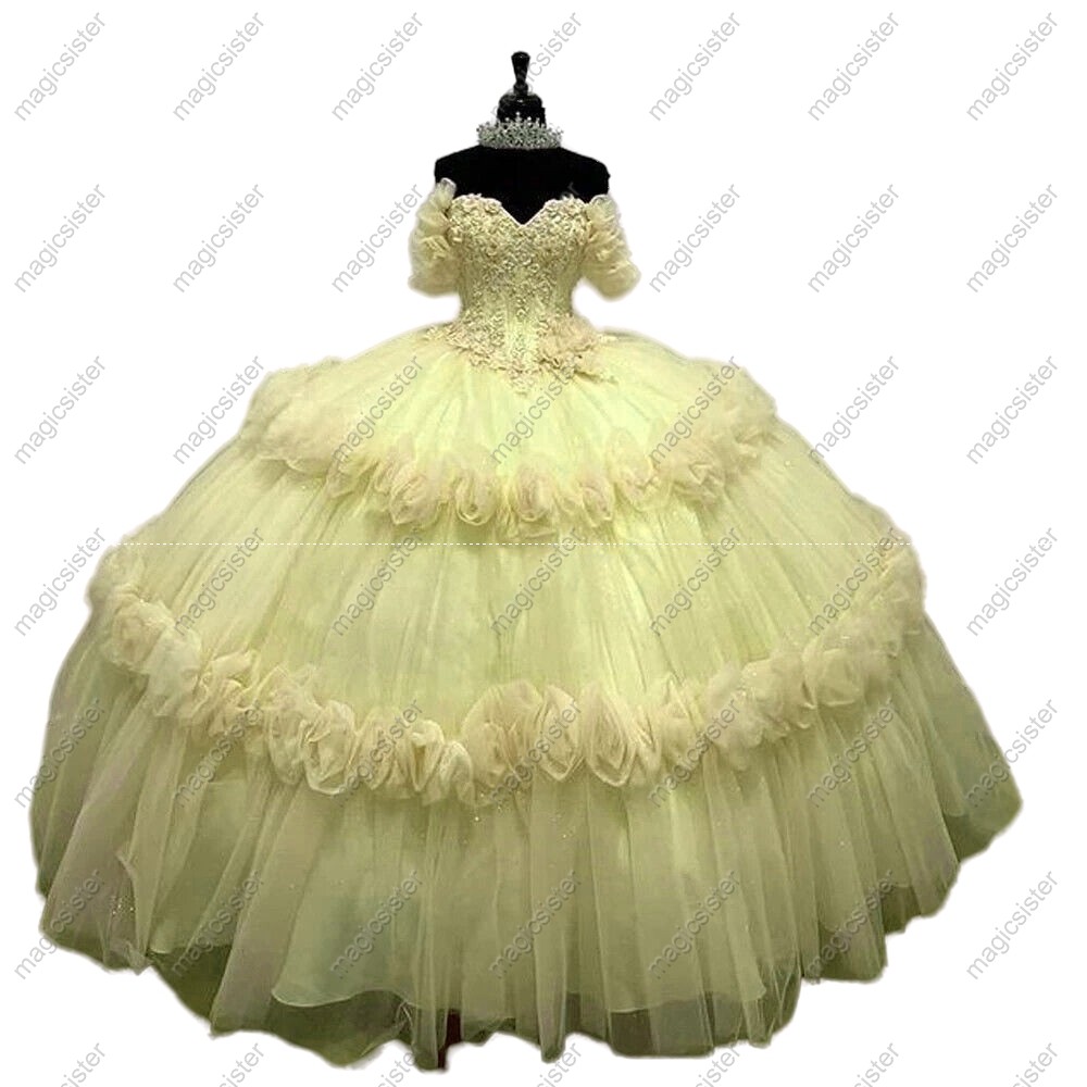 Luxury Factory Wholesale Hotselling Customed Make Quinceanera Dress