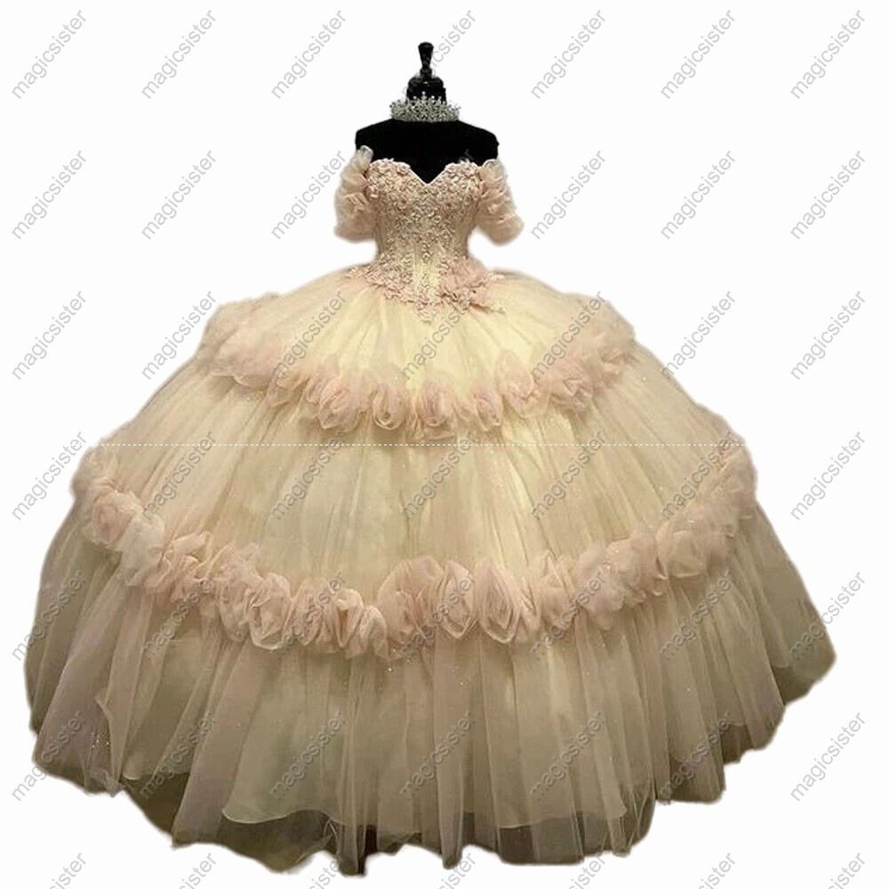 Luxury Factory Wholesale Hotselling Customed Make Quinceanera Dress