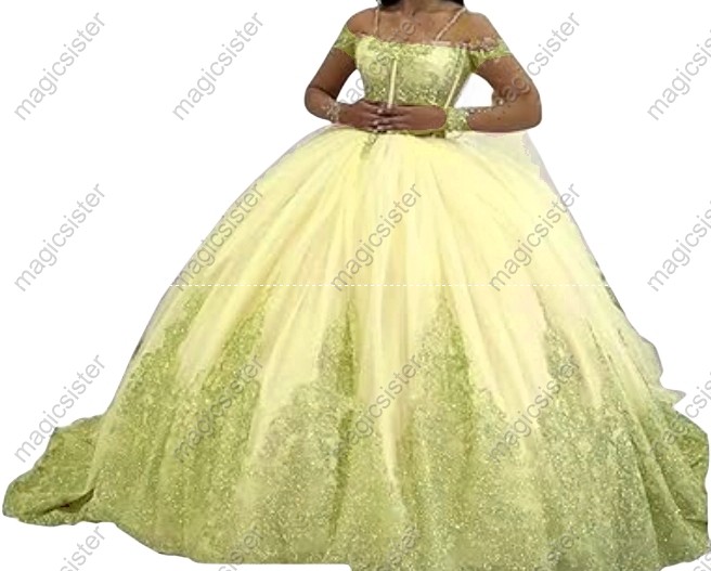 Factory Wholesale Fashionable Sequins Quinceanera Dress