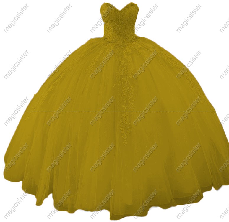 Factory Wholesale Luxurious Floral Appliques Quinceanera Ball Gowns