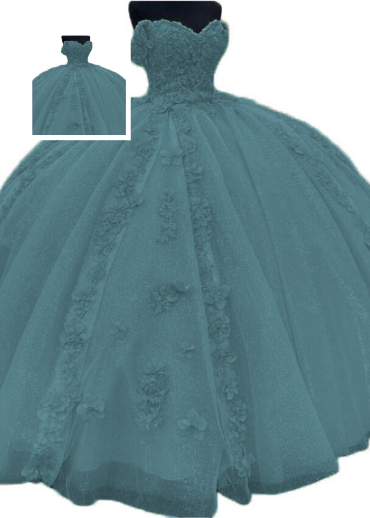 Factory wholesale lace applique quinceanera dress