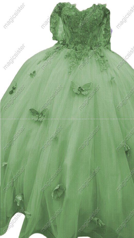Sage Off Shoulder Quinceanera Dresses Floor Length Appliques Princess Sweet