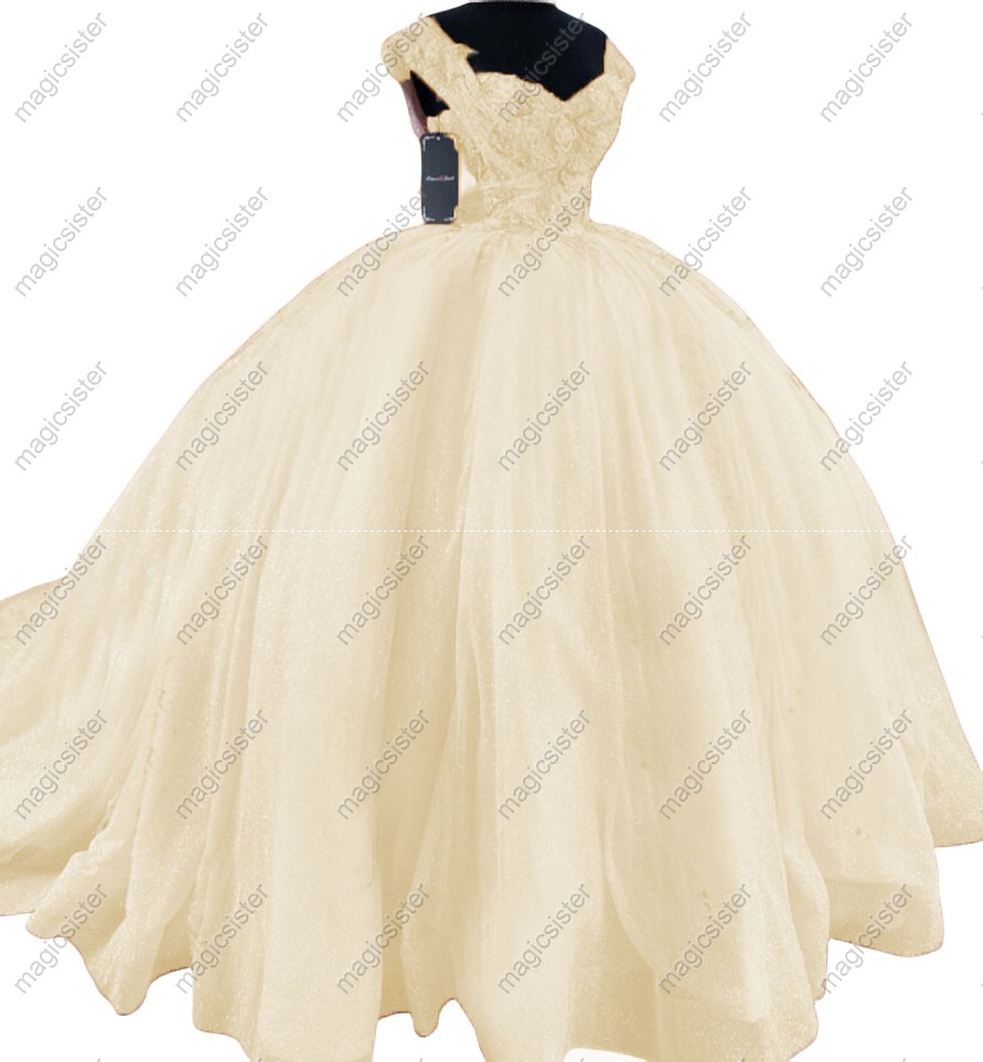 Sparkly Instock Factory Wholesale Quninceanera Dress