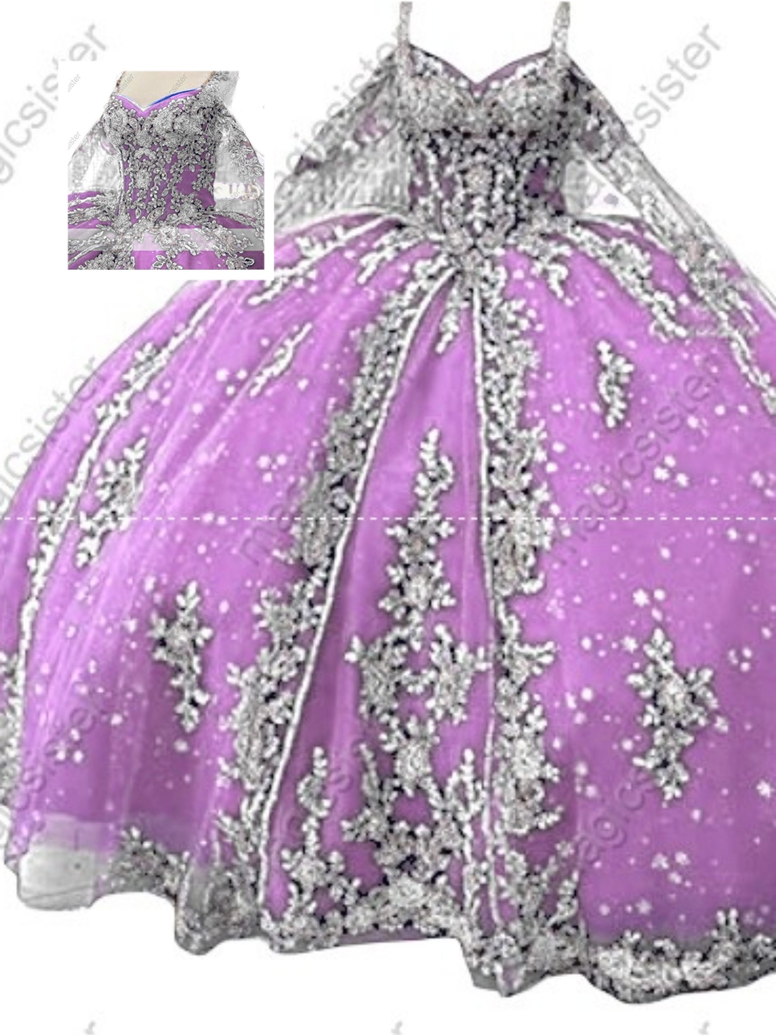 Sparkly Instock Factory Wholesale Quninceanera Dress
