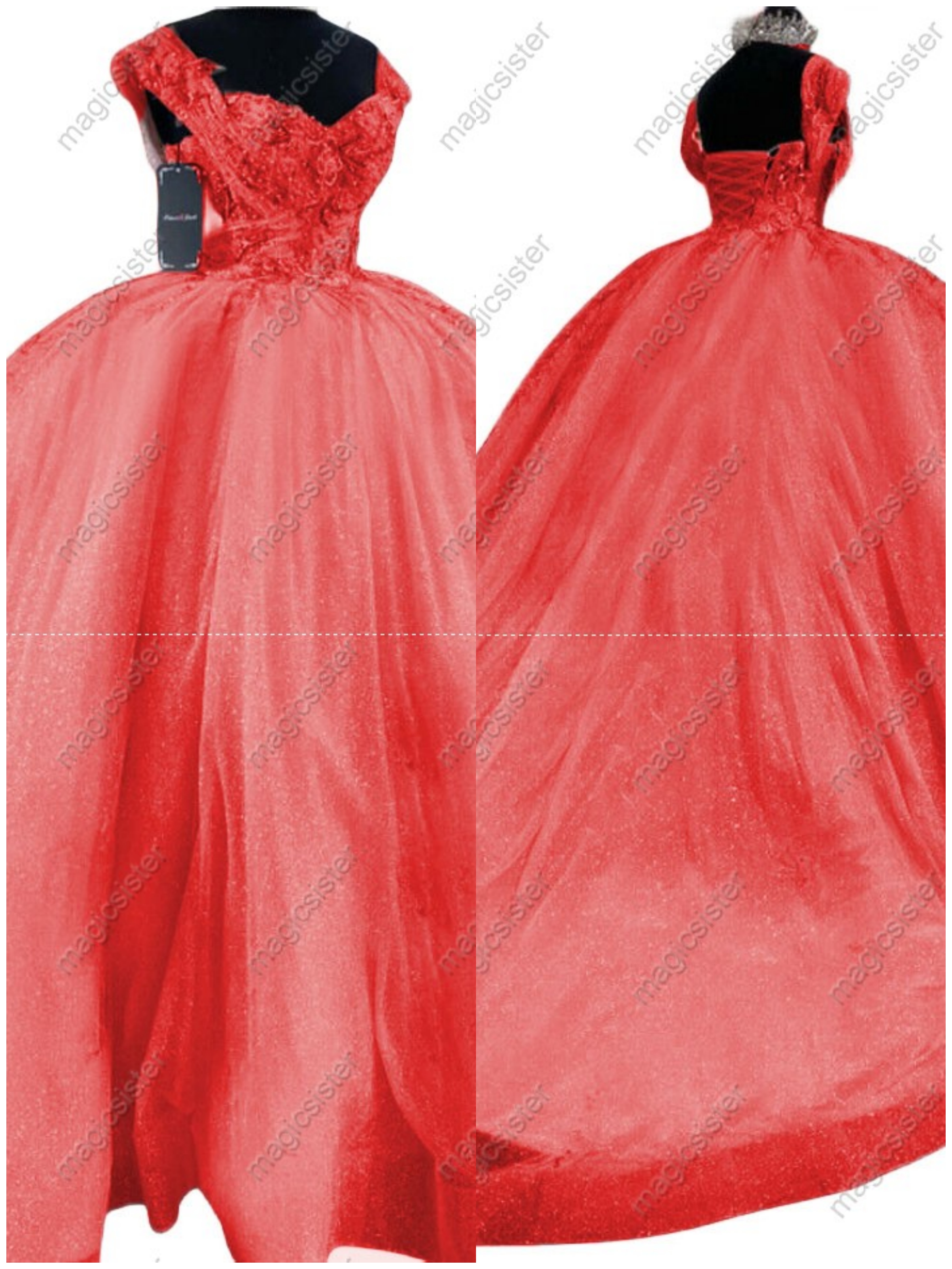 Sparkly Instock Factory Wholesale Quninceanera Dress