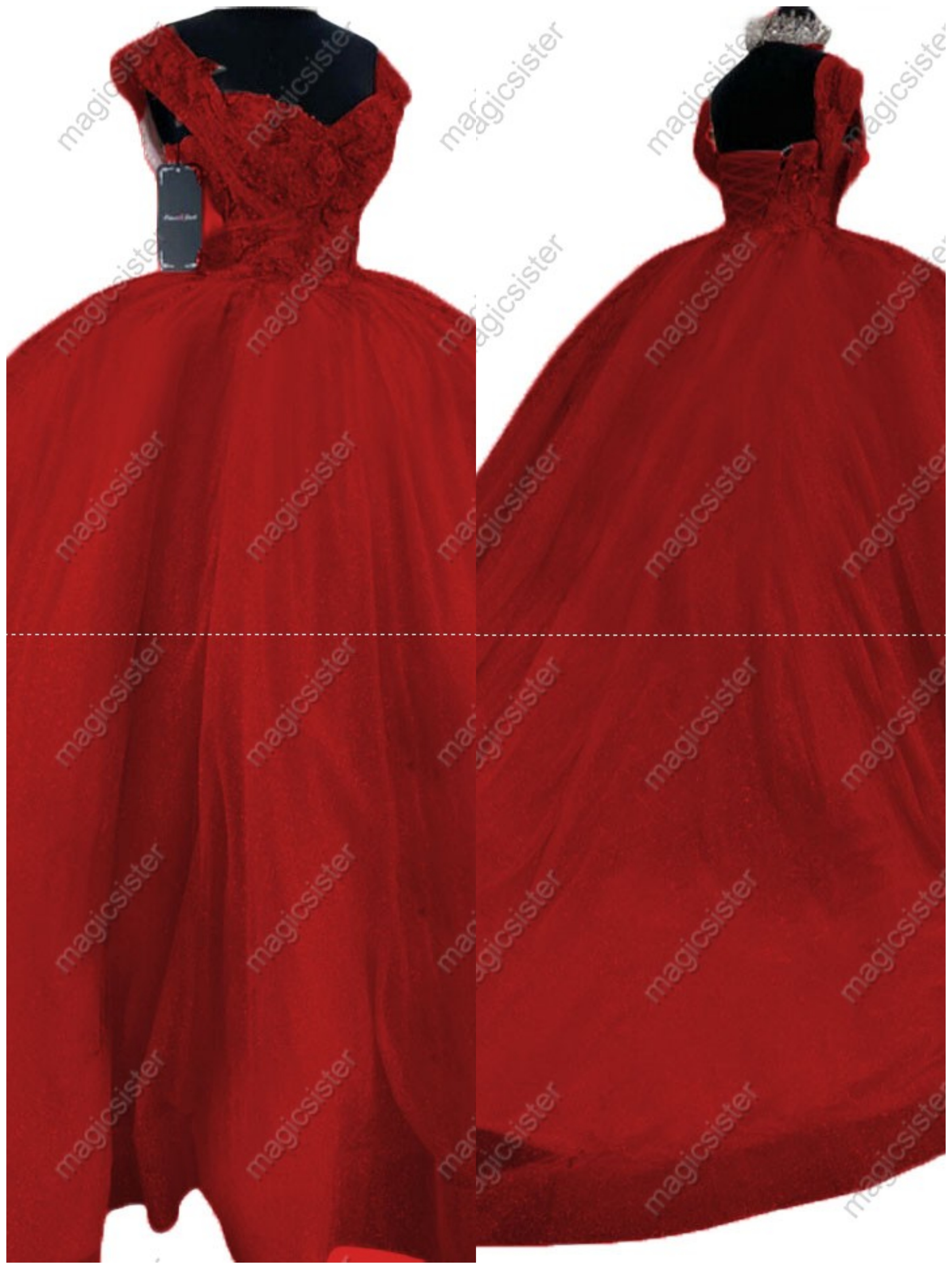 Sparkly Instock Factory Wholesale Quninceanera Dress