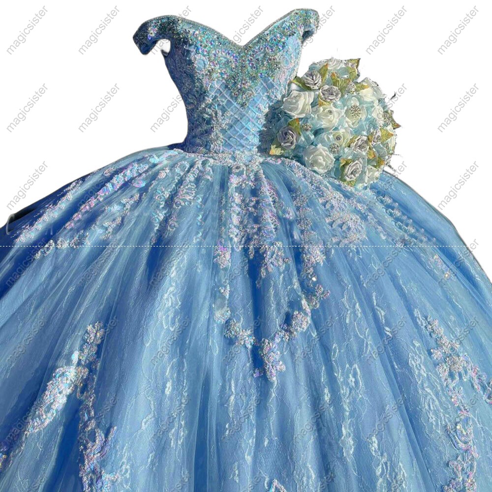 Sparkly Luxury Hotselling Customed Make Quinceanera Dress