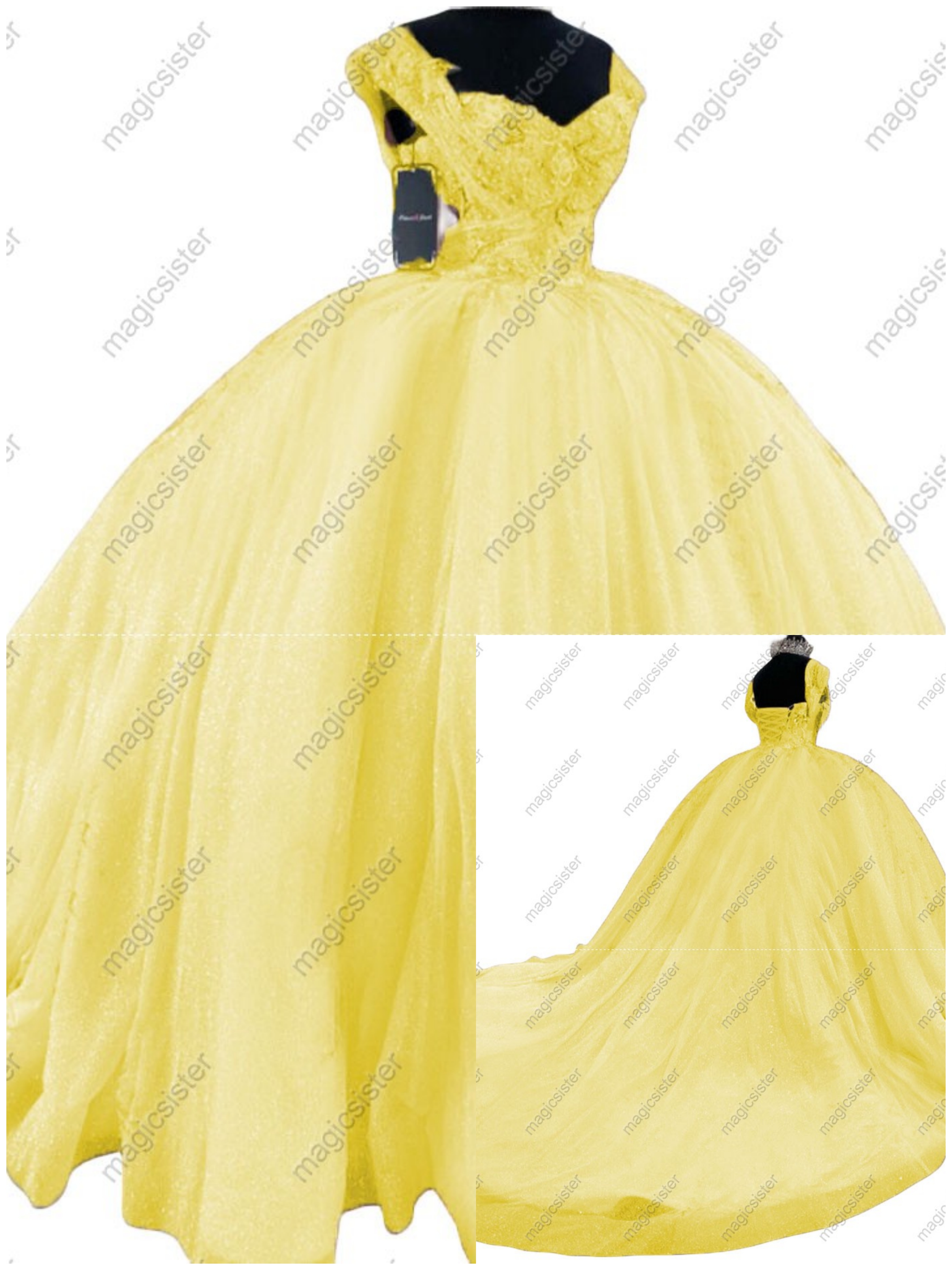 Sparkly Instock Factory Wholesale Quninceanera Dress
