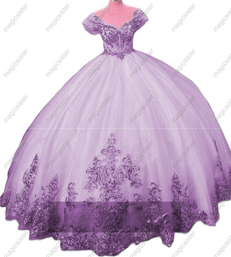 Sparkly Instock Factory Wholesale Quninceanera Dress
