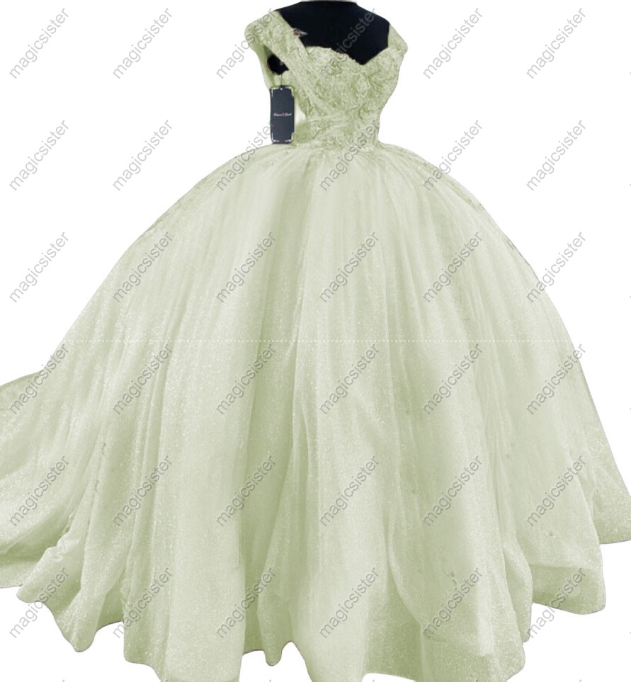 Sparkly Instock Factory Wholesale Quninceanera Dress