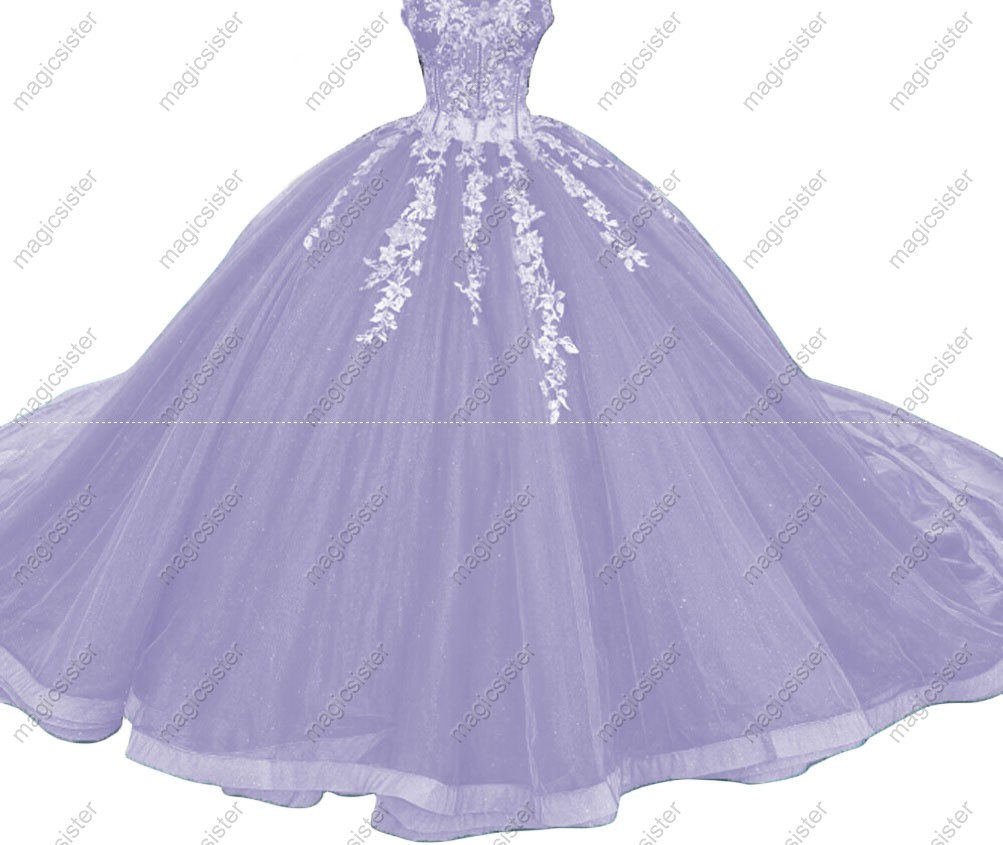 Sparkly Instock Factory Wholesale Quninceanera Dress