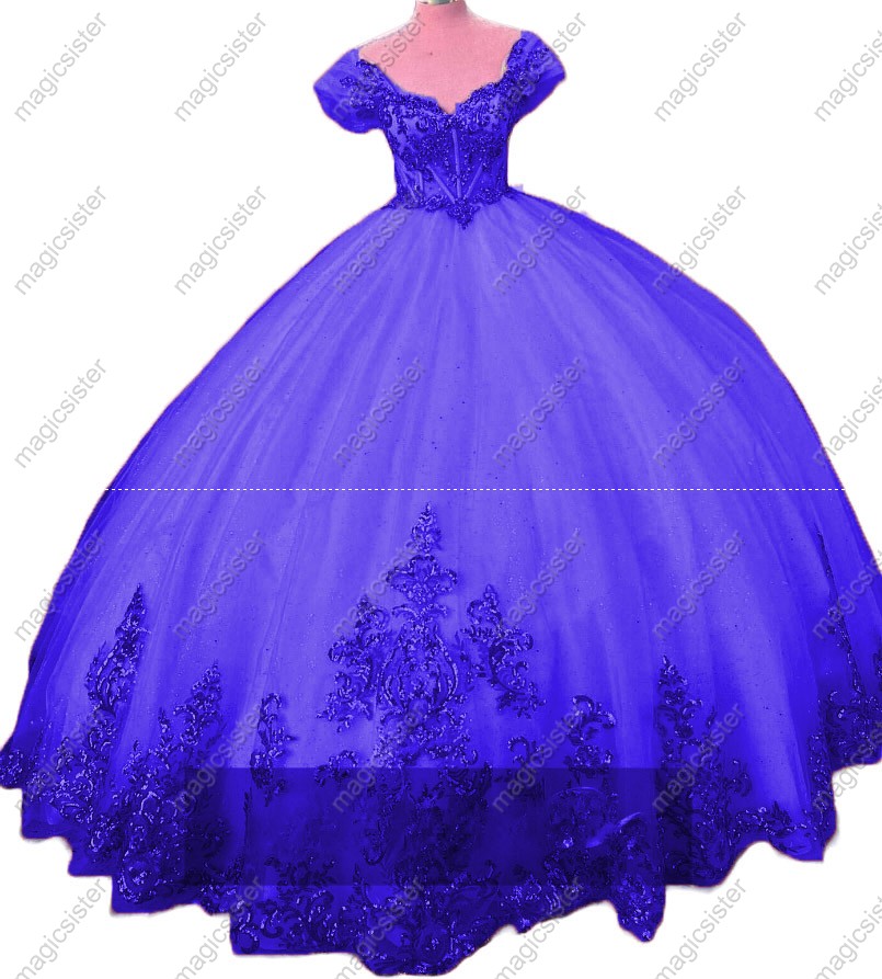 Sparkly Instock Factory Wholesale Quninceanera Dress