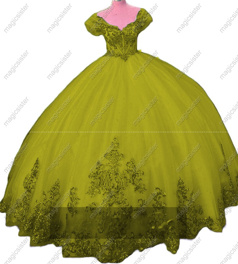 Sparkly Instock Factory Wholesale Quninceanera Dress