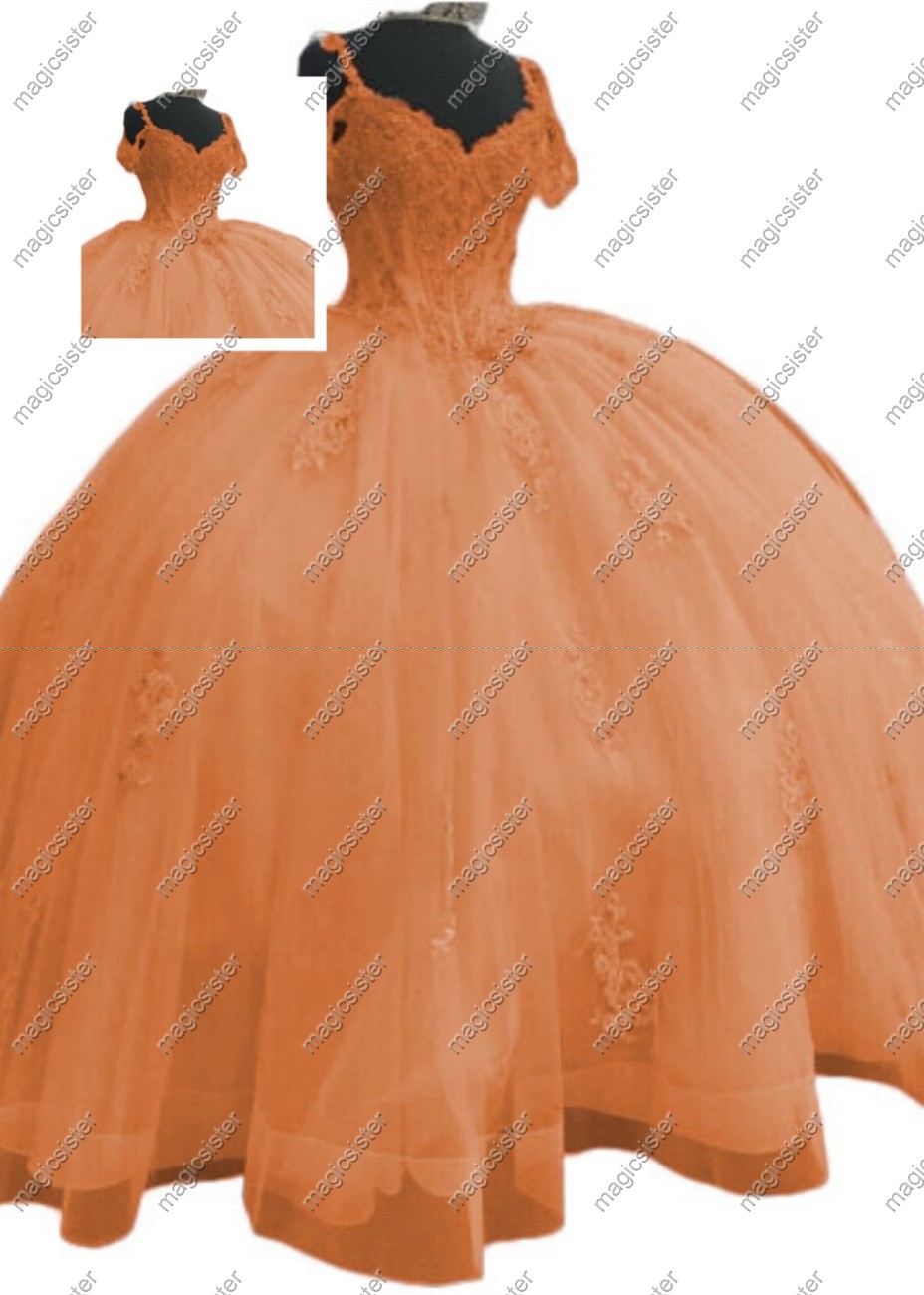 Factory wholesale off shoulder quinceanera dress