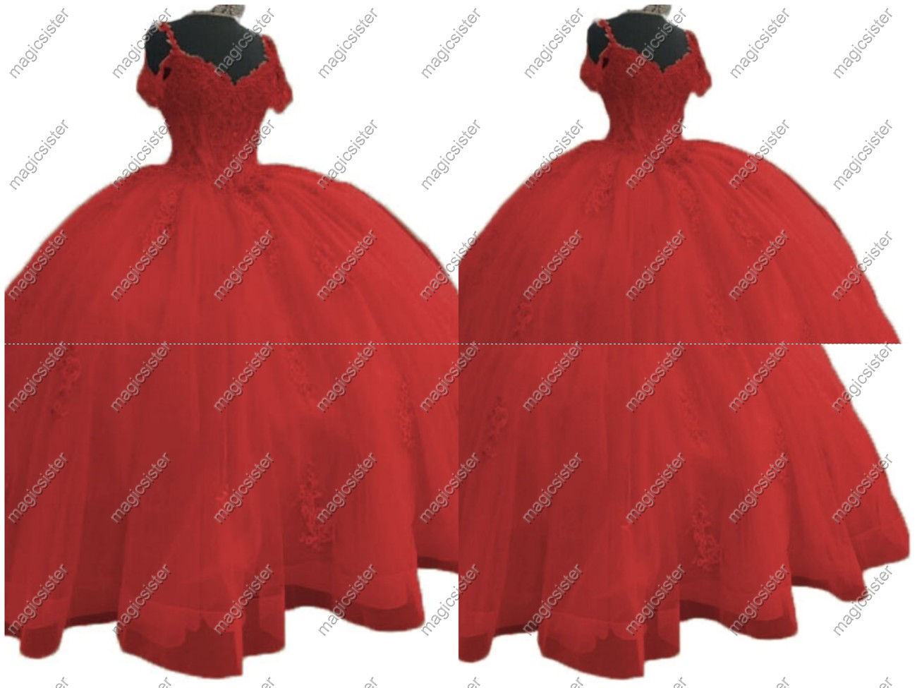 Factory wholesale off shoulder quinceanera dress