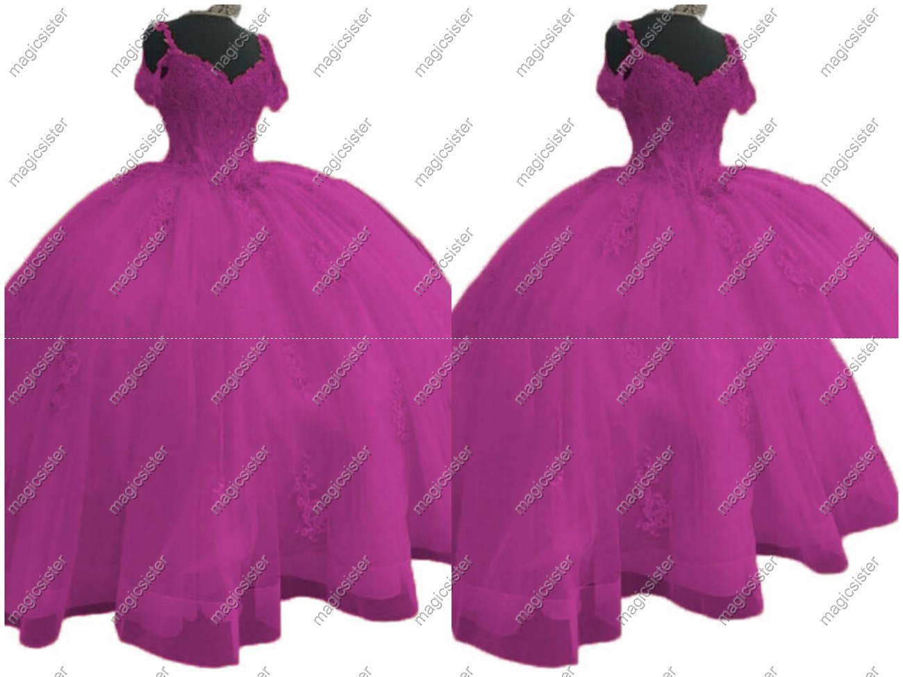 Factory wholesale off shoulder quinceanera dress