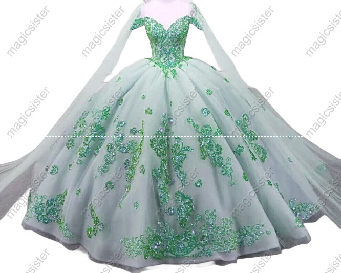 Luxury Fashionable Sequins Quinceanera Dress