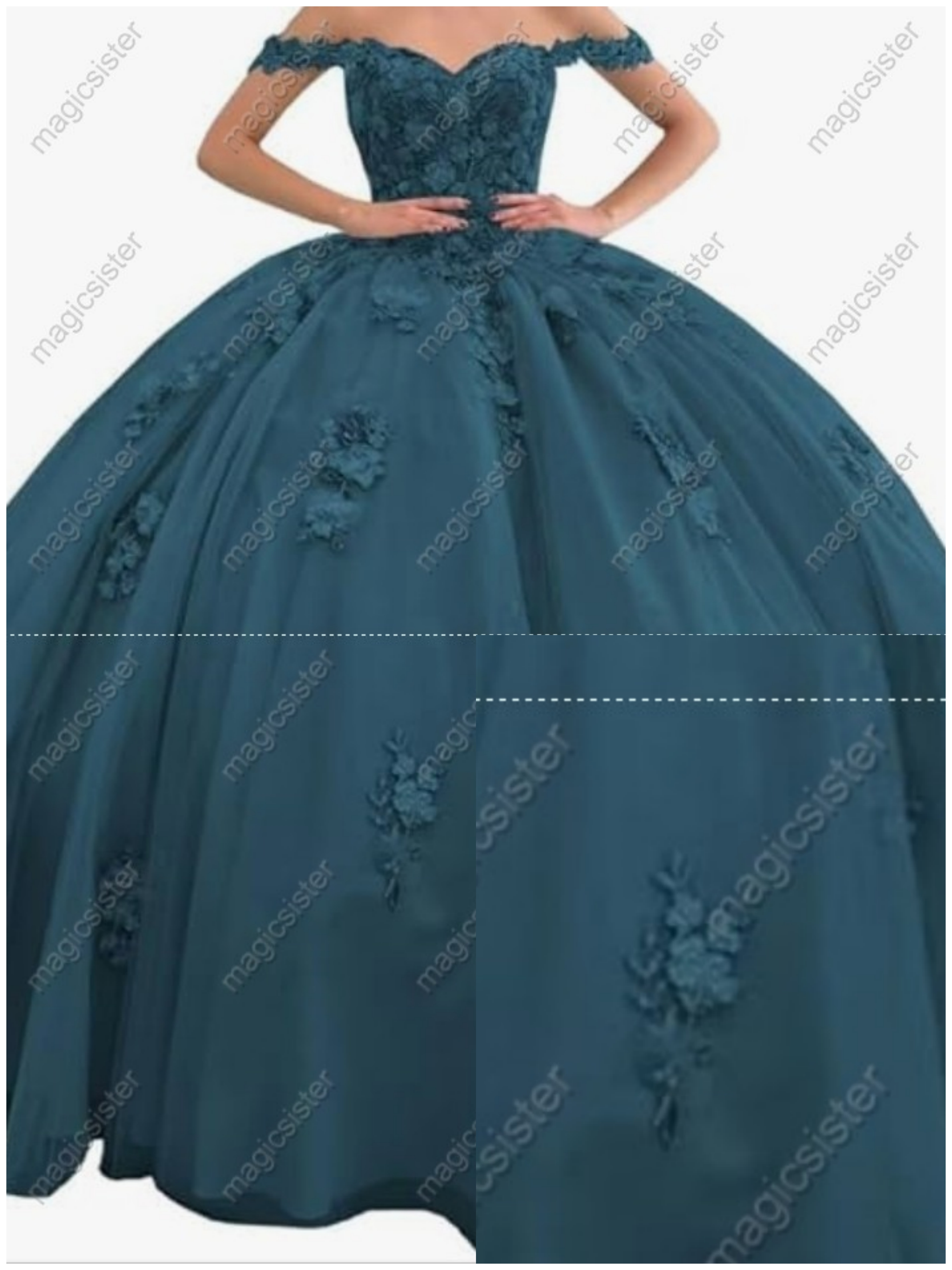 Factory Wholesale Hotselling Customed Make Quinceanera Dress