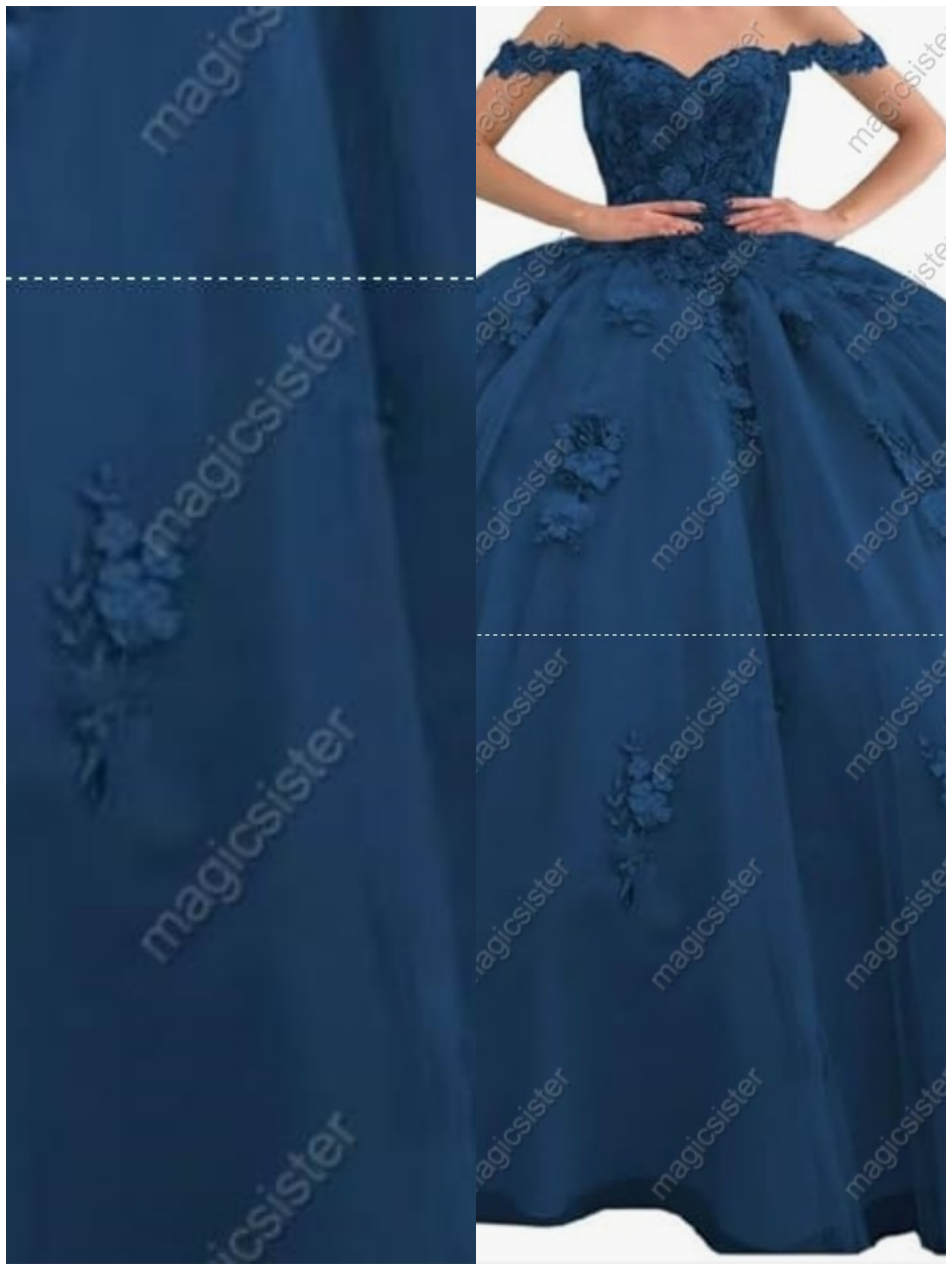 Factory Wholesale Hotselling Customed Make Quinceanera Dress