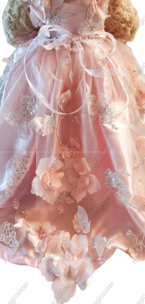 Beautiful Hotselling Matching Barbie and Bear Dress