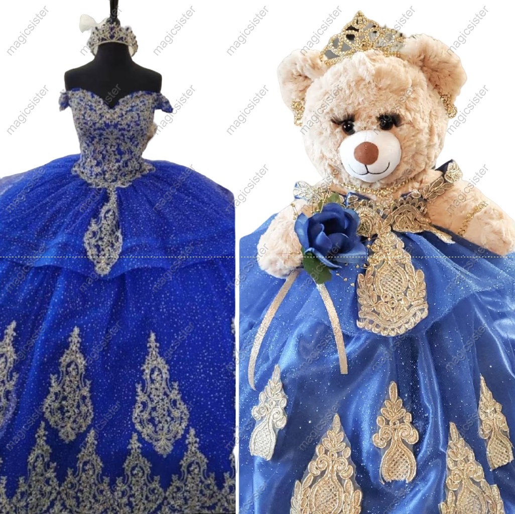 Hotselling Matching Barbie and Bear Dress