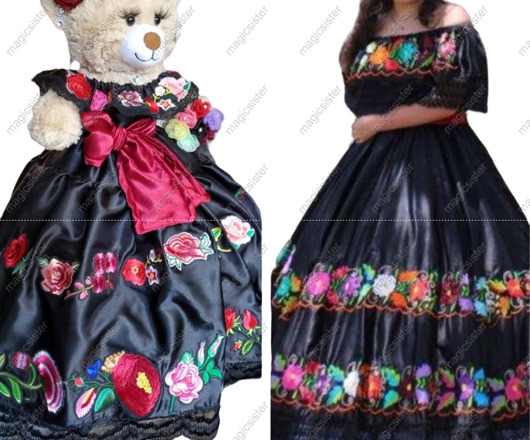 Hotselling Matching Barbie and Bear Dress