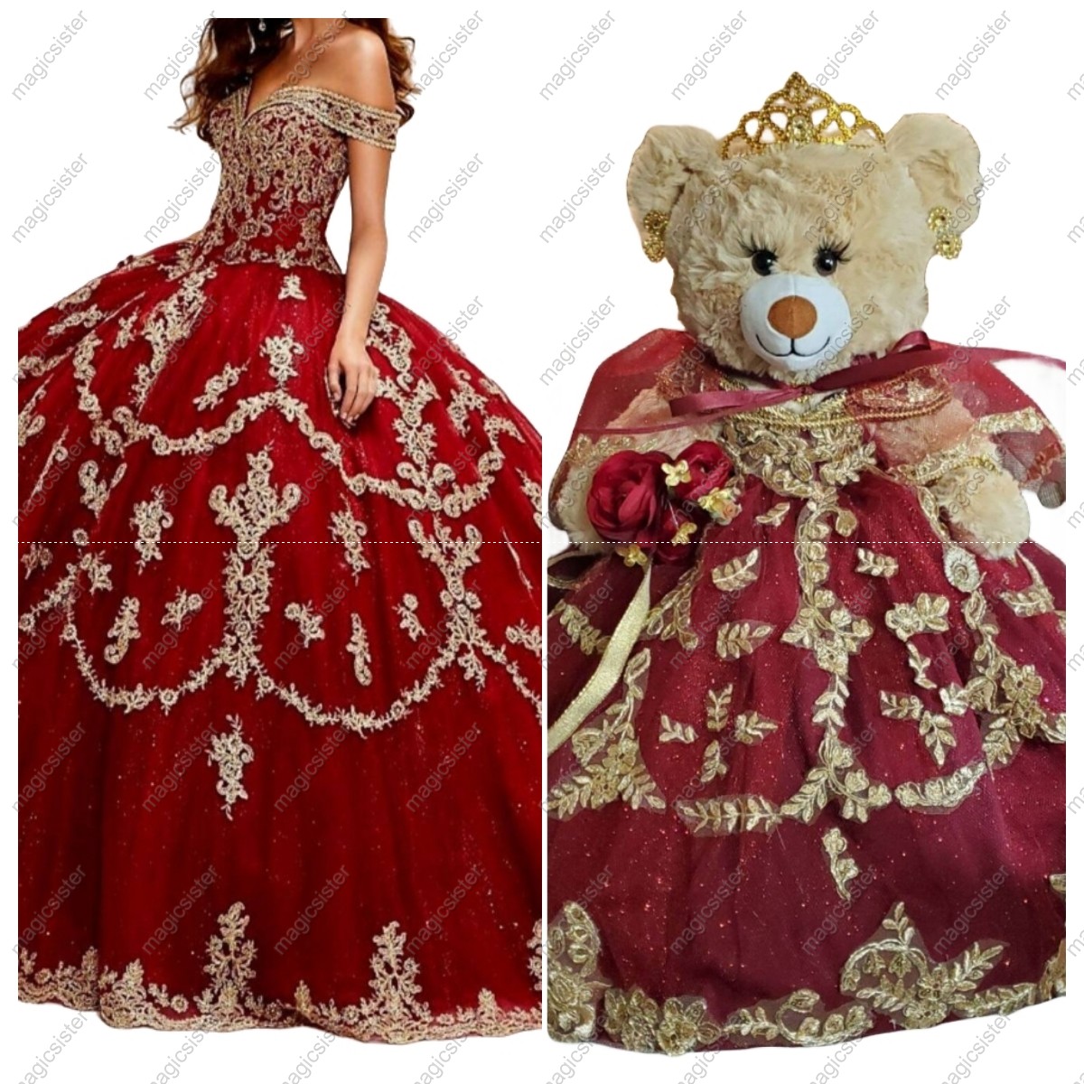 Quinceanera Dresses Ball Gown Birthday Party Dress Lace Up Graduation Gown With Bow