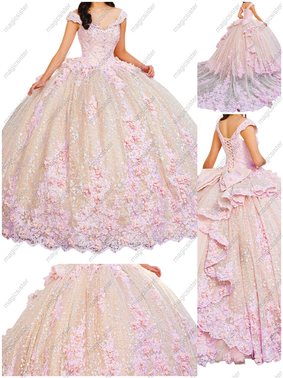 Blush Factory Wholesale Topselling Customized Quinceanera Dress