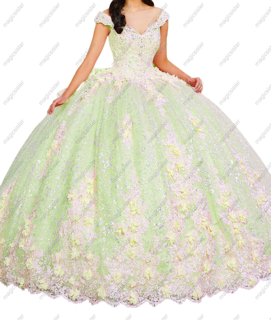 Sage Topselling Customized Quinceanera Dress