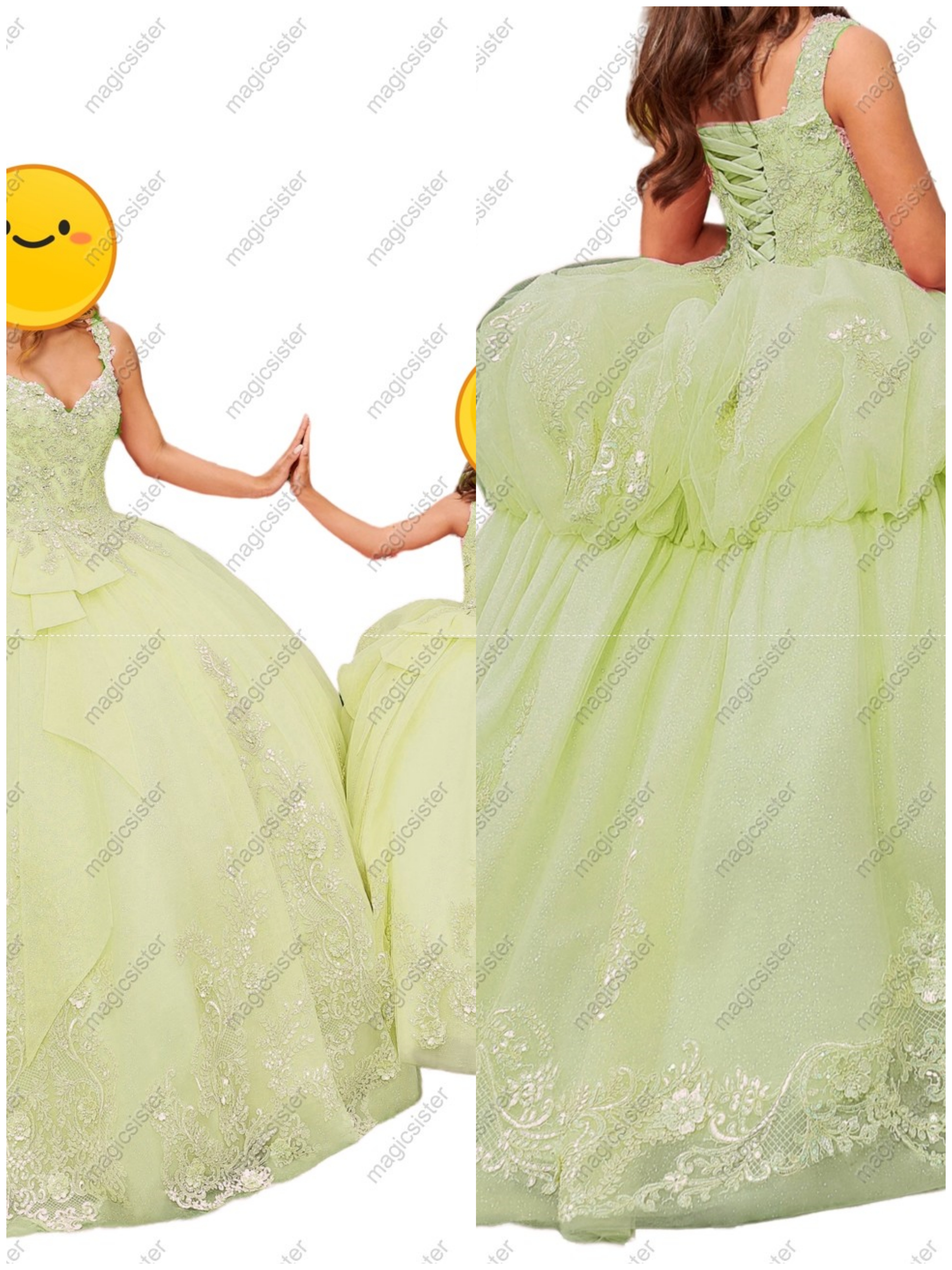 Beautiful Mini Quinceanera Dress
