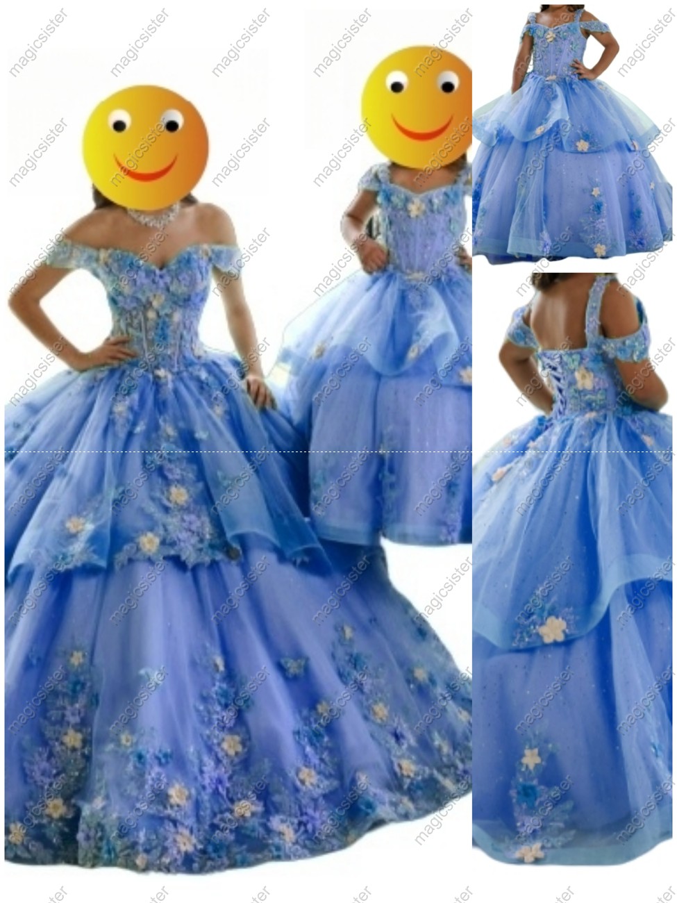 Beautiful Mini Quinceanera Dress