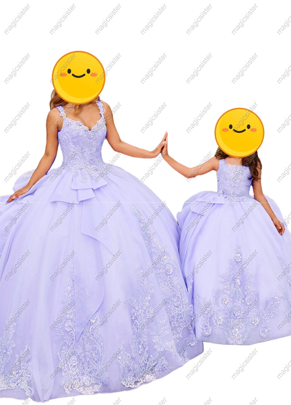 Beautiful Mini Quinceanera Dress