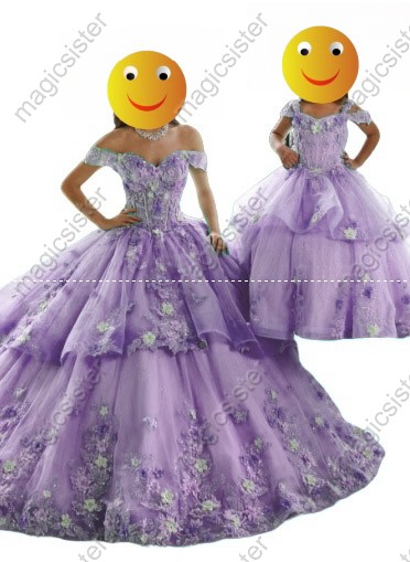 Beautiful Mini Quinceanera Dress