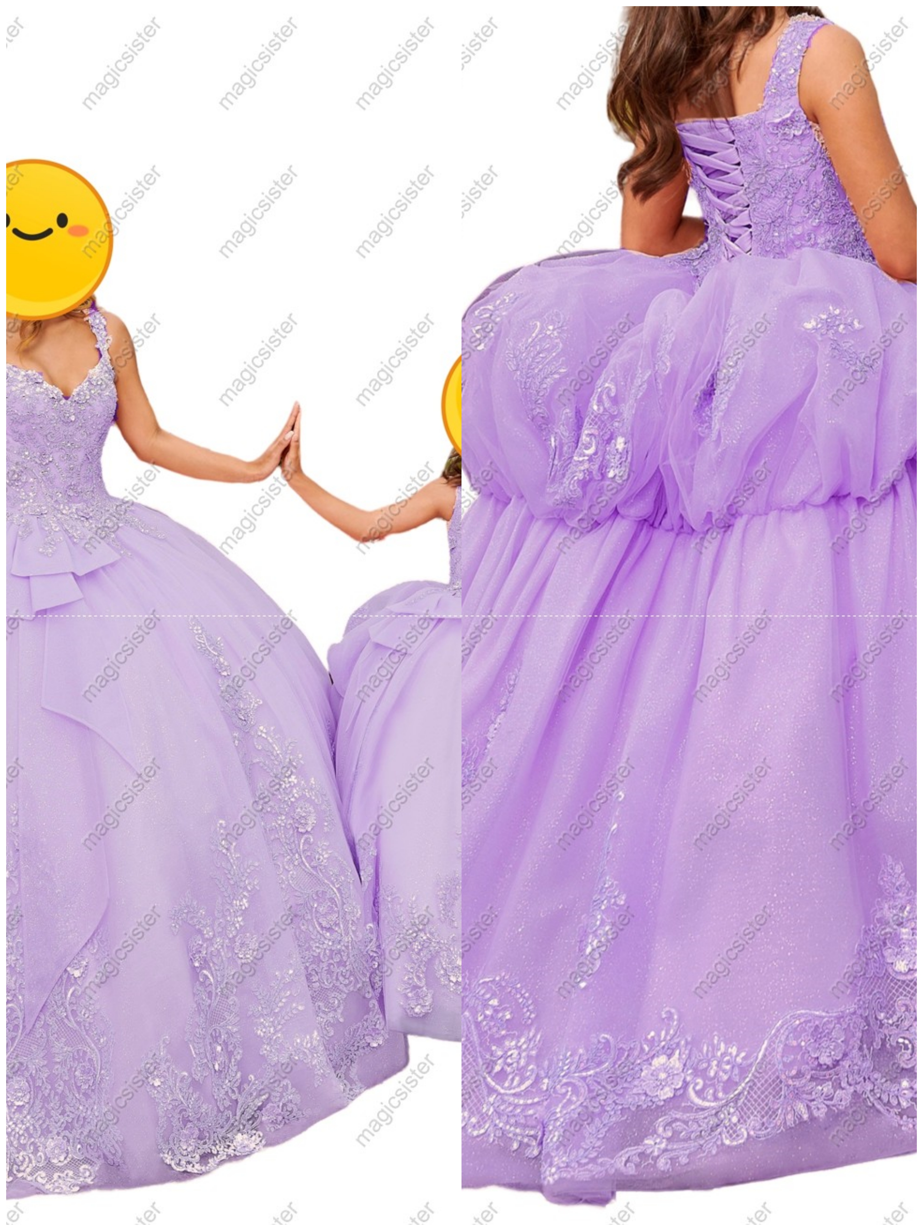 Beautiful Mini Quinceanera Dress