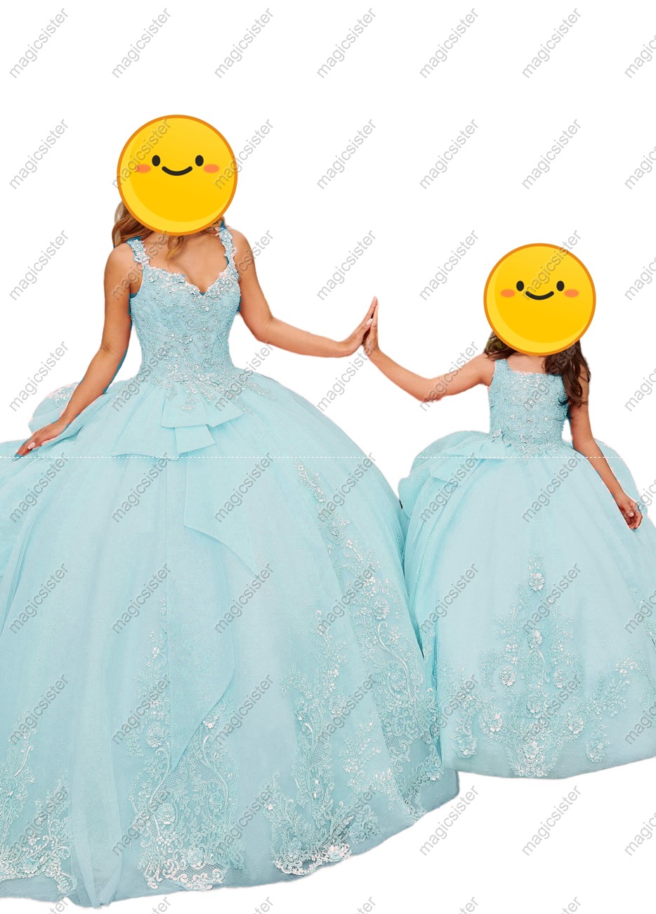 Beautiful Mini Quinceanera Dress