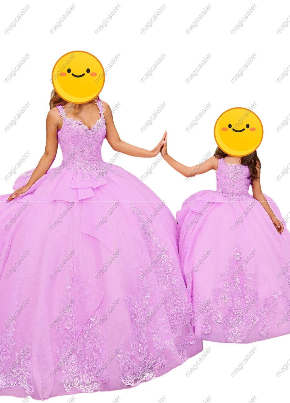 Beautiful Mini Quinceanera Dress