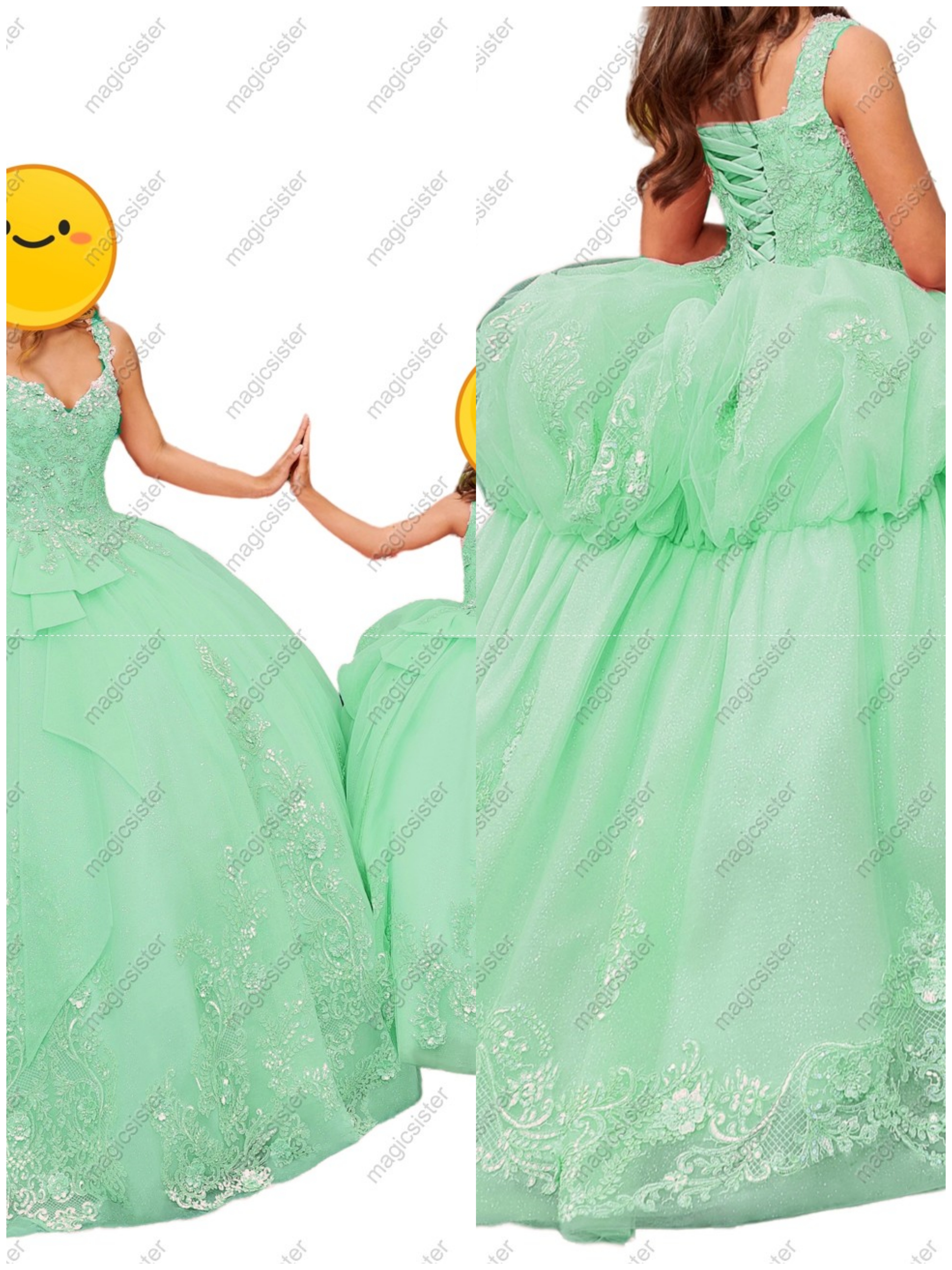 Beautiful Mini Quinceanera Dress