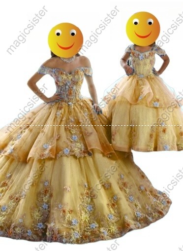 Beautiful Mini Quinceanera Dress