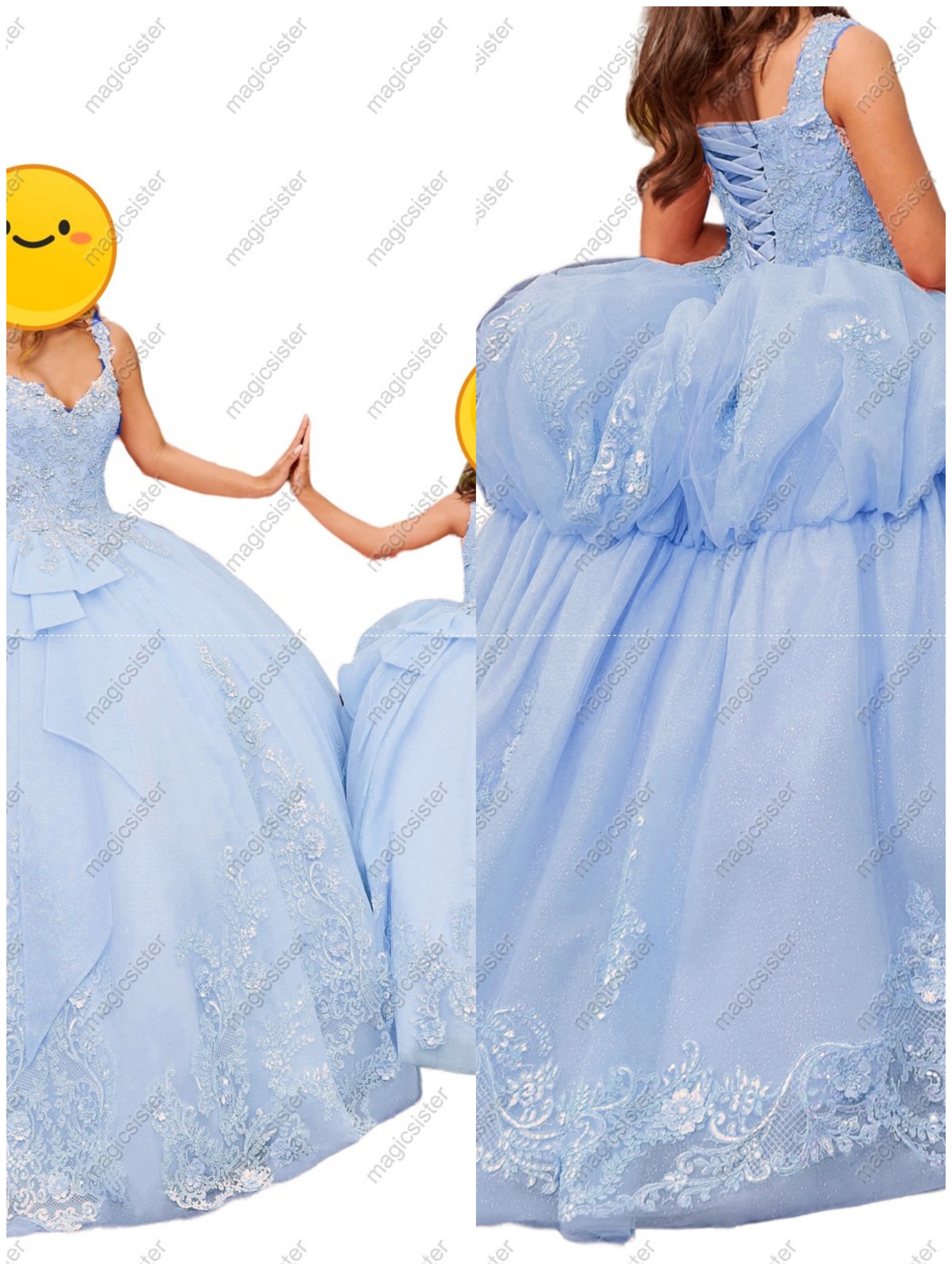 Beautiful Mini Quinceanera Dress