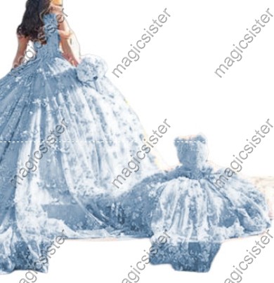 Factory Wholesale Hotselling Matching Barbie and Bear Dress