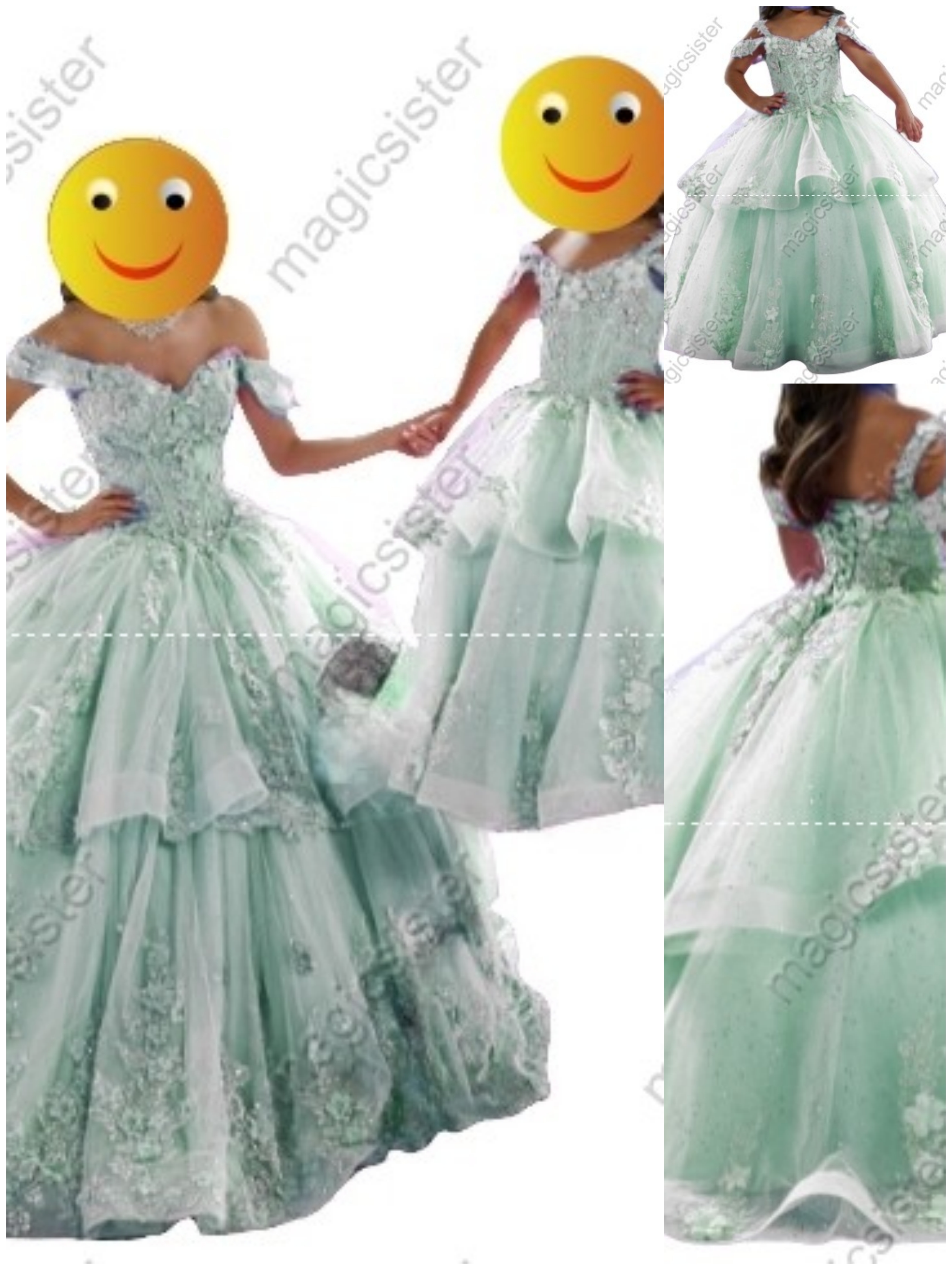 Mini Quinceanera Dress