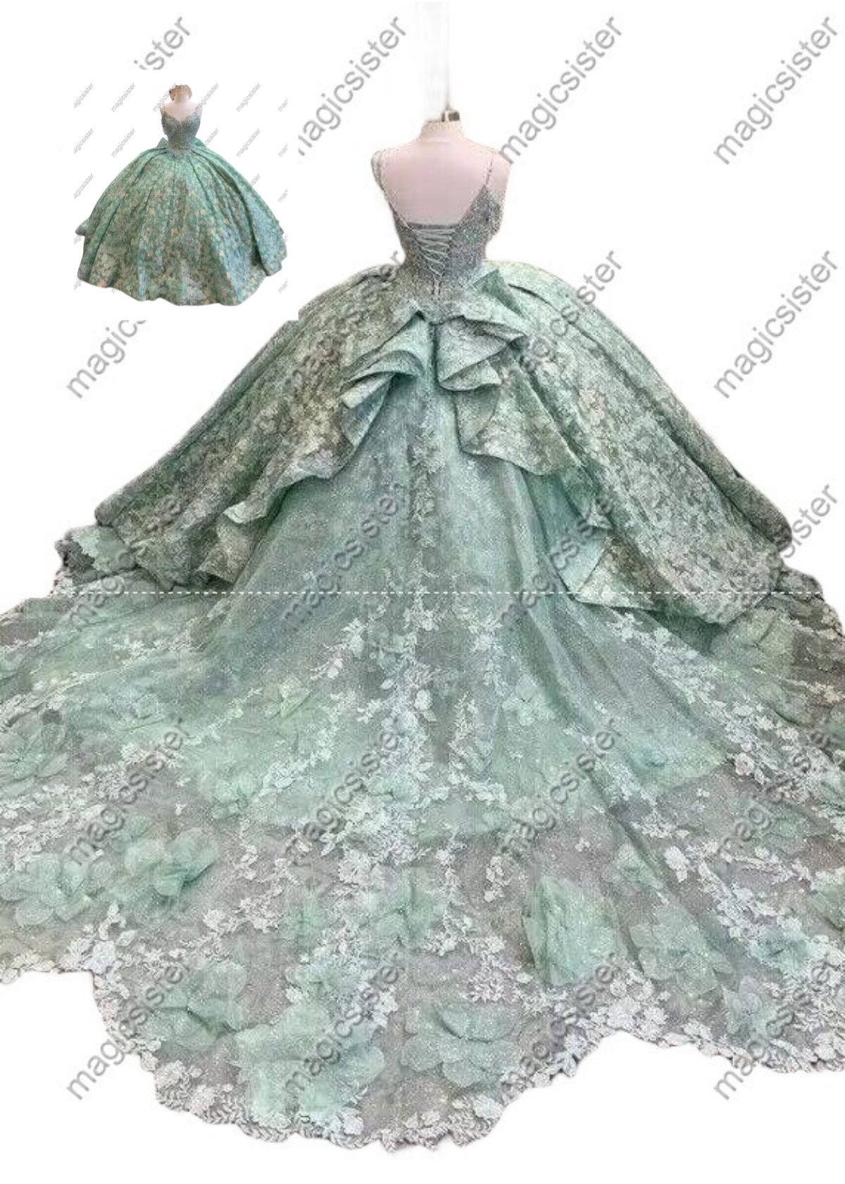 Sage Factory Wholesale Hotselling Matching Barbie and Bear Dress